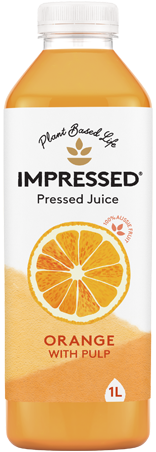Orange with pulp Pressed Juice